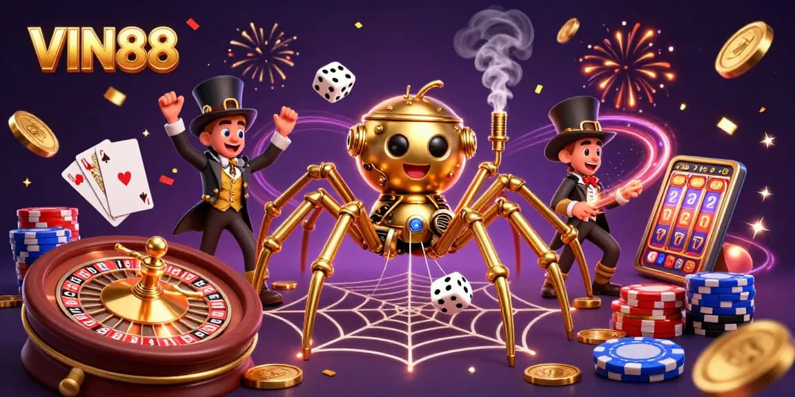 Win big at VIN88 with immersive casino adventures featuring steampunk themes and vibrant action!