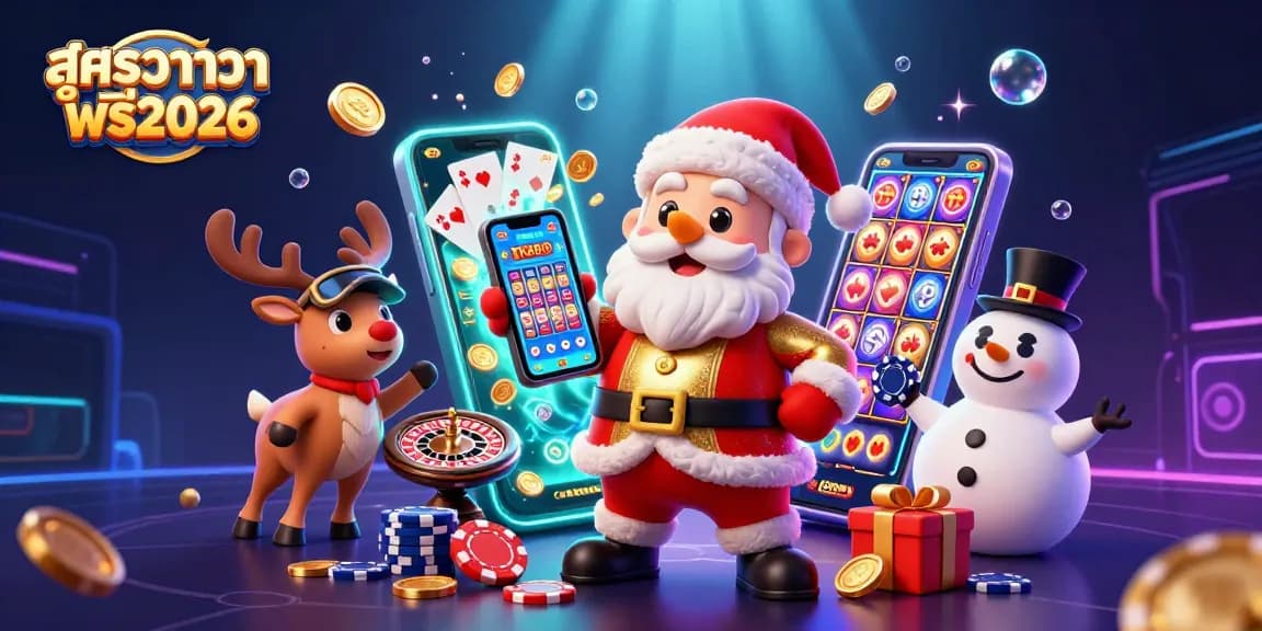 Unlock the secrets of สูตรบาคาร่าฟรี2026 with Santa in a festive casino adventure.