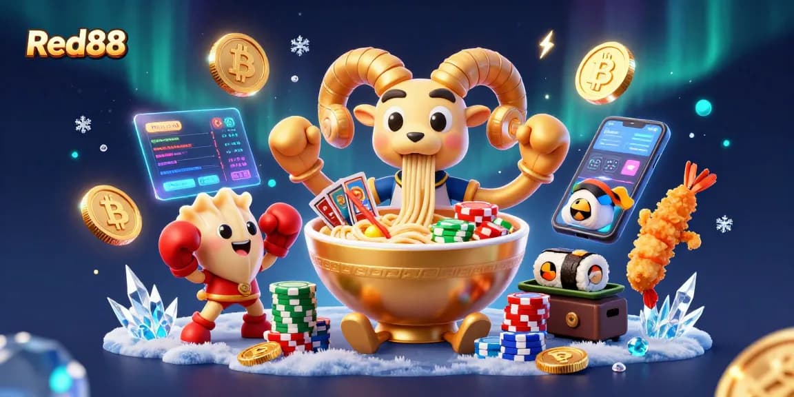 Red88 offers an interactive casino experience with vibrant characters and thrilling game elements.