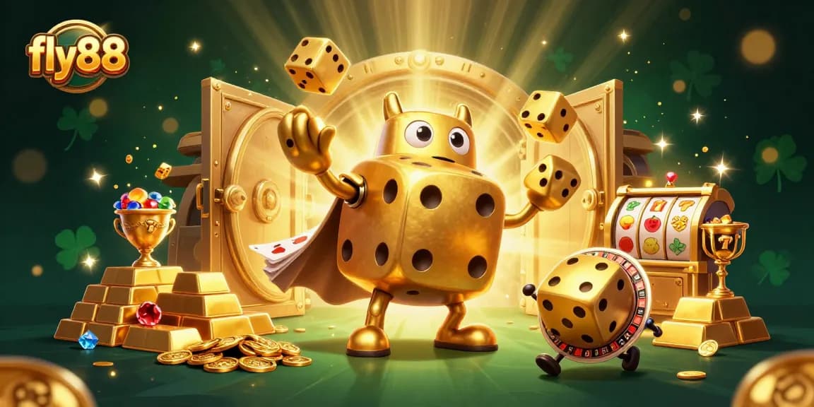 Engage with fly88’s exciting slot games featuring gold, gems, and lively characters.