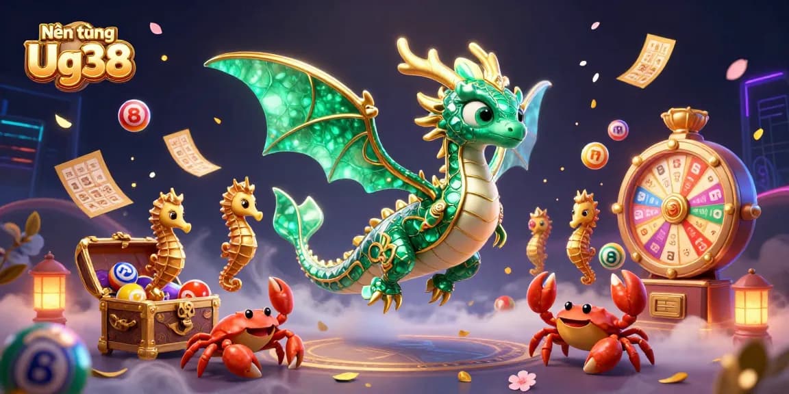 Nền tảng Ug38 offers thrilling lottery sessions with colorful balls and vibrant prizes in an entertaining setting.