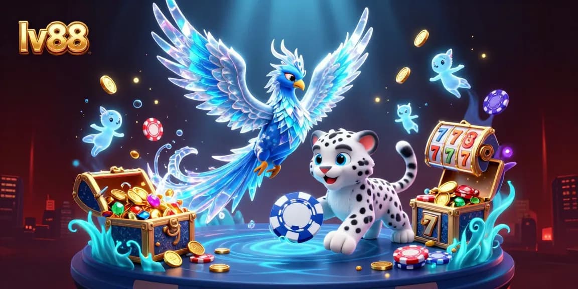 Experience thrilling gameplay at lv88 with vibrant characters and immersive casino elements.
