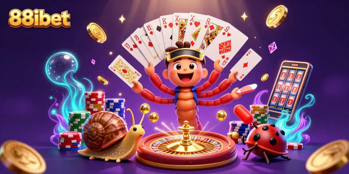 Experience thrilling gaming action with 88ibet's vibrant casino characters in stunning 3D.