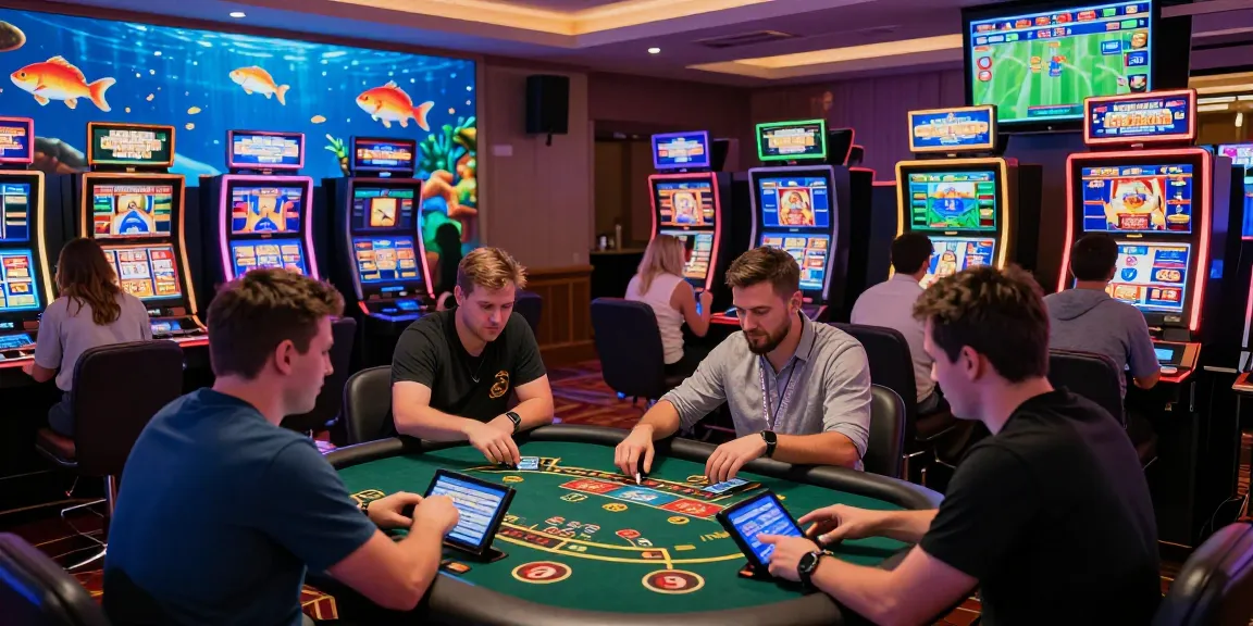 Engaging online casino atmosphere at https://bl555.solutions/ with players actively enjoying diverse gaming options in a vibrant setting.