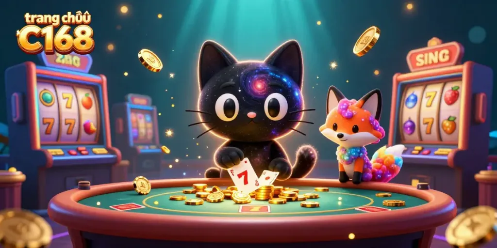Experience thrilling wins at trang chủ C168 with our cosmic casino featuring unique 3D characters and vibrant slot machines.