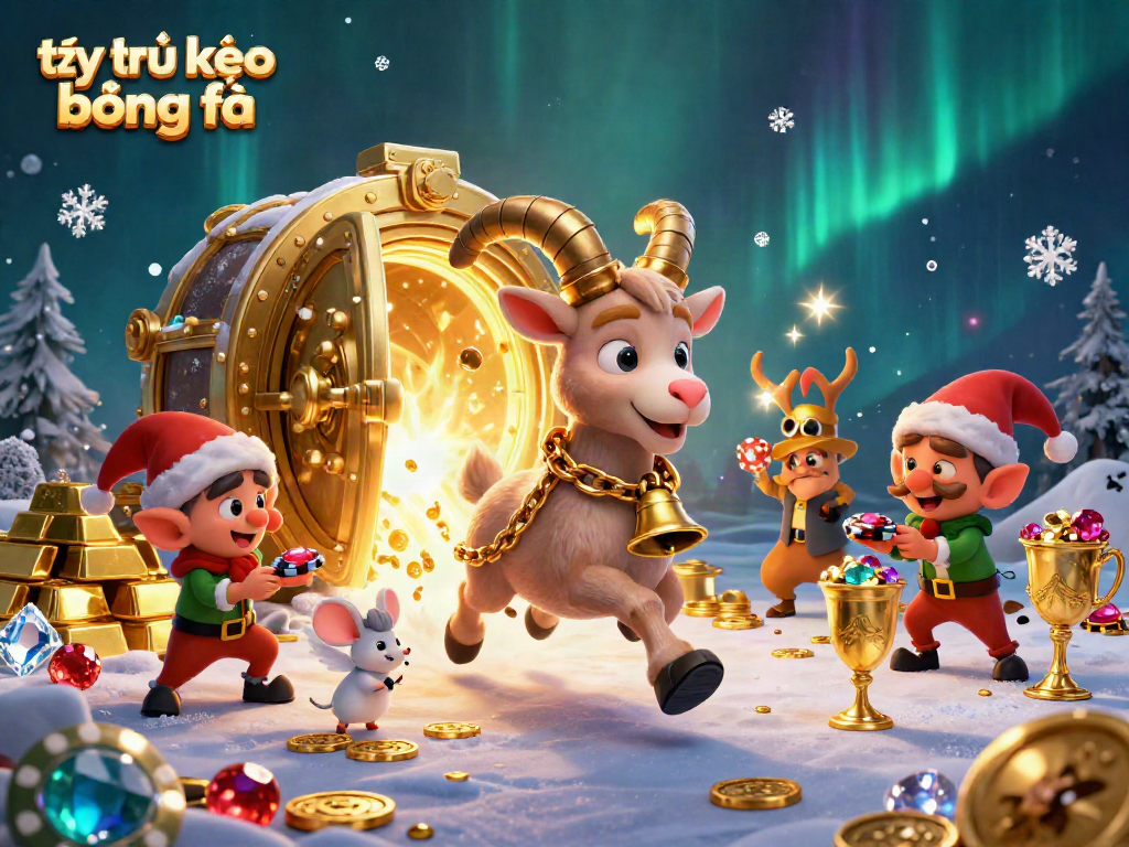 Engage with tỷ lệ kèo bóng đá in a festive horror casino scene bursting with treasures.