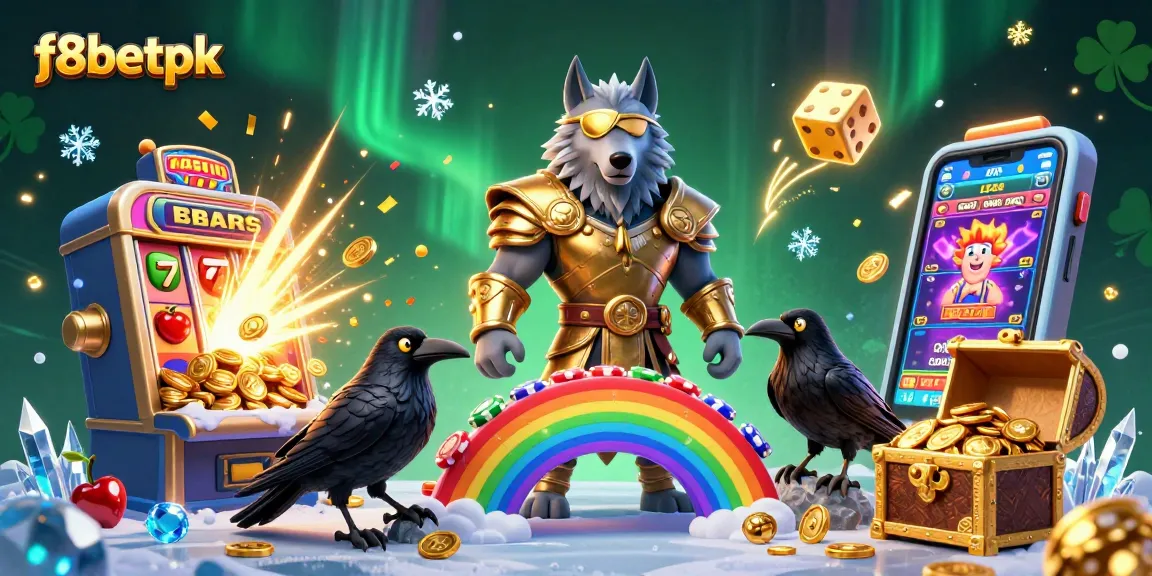 Experience thrilling jackpots at f8betpk with vibrant Norse-themed gaming visuals.