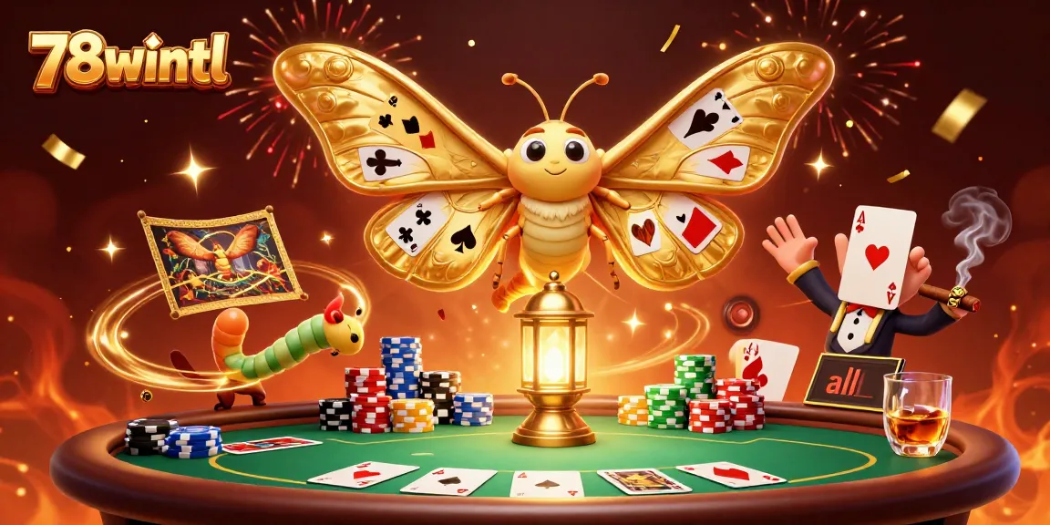 Engage with exciting gaming scenes at 78wintl, featuring vibrant 3D casino elements and lively characters.
