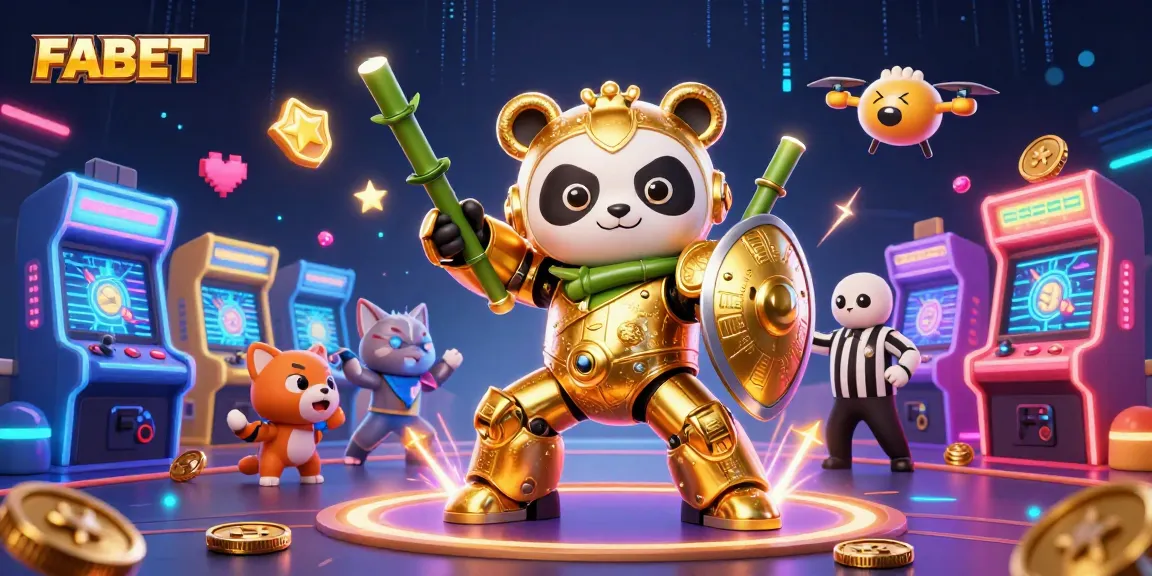 Engage in thrilling bets at FABET with a dynamic arena featuring mascot battles.