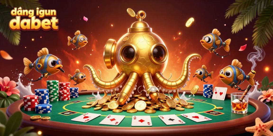 Engage in đăng nhập dabet with a vibrant, dynamic casino scene showcasing cards and a poker table.