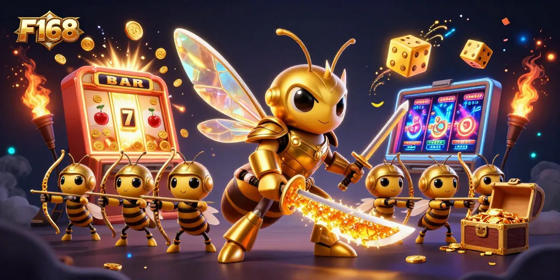 Engage with F168’s vibrant 3D casino universe featuring thrilling slot machine action and excitement.