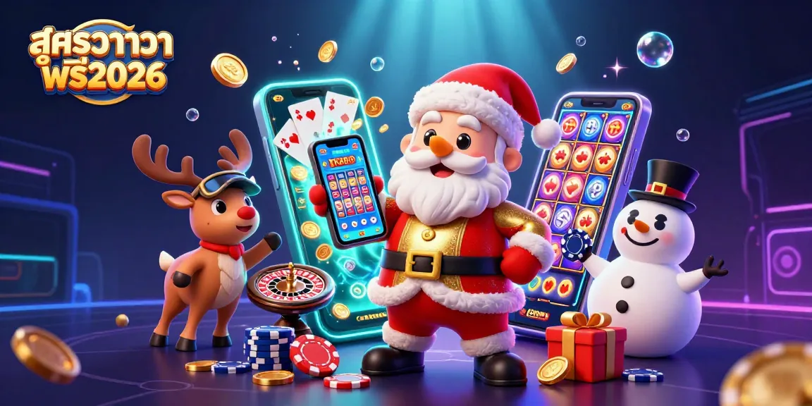 Unlock the secrets of สูตรบาคาร่าฟรี2026 with Santa in a festive casino adventure.
