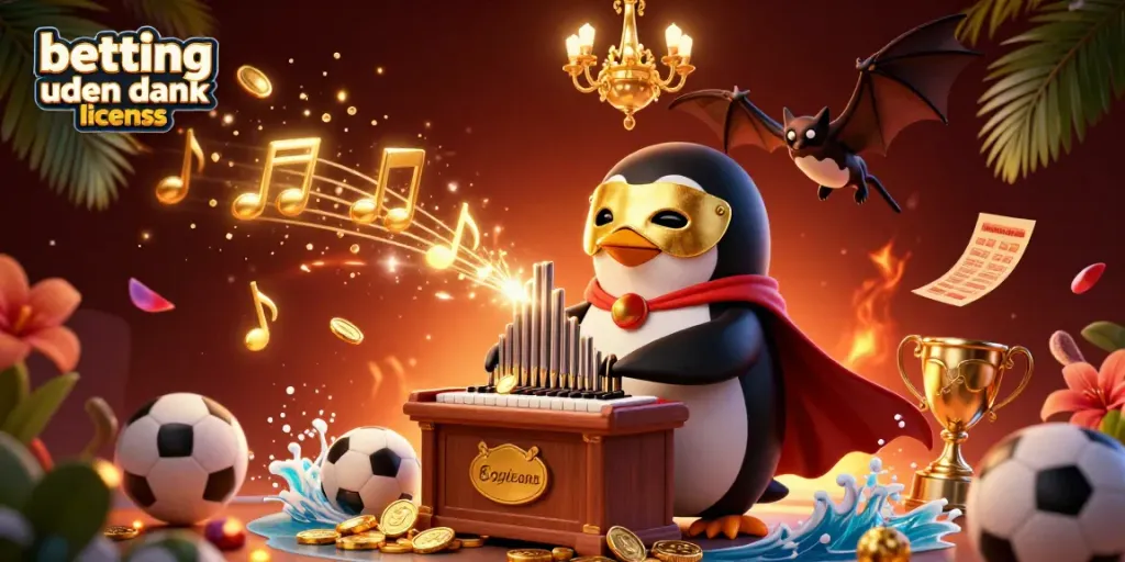 Experience action and excitement with betting uden dansk licens featuring a lively 3D casino scene.
