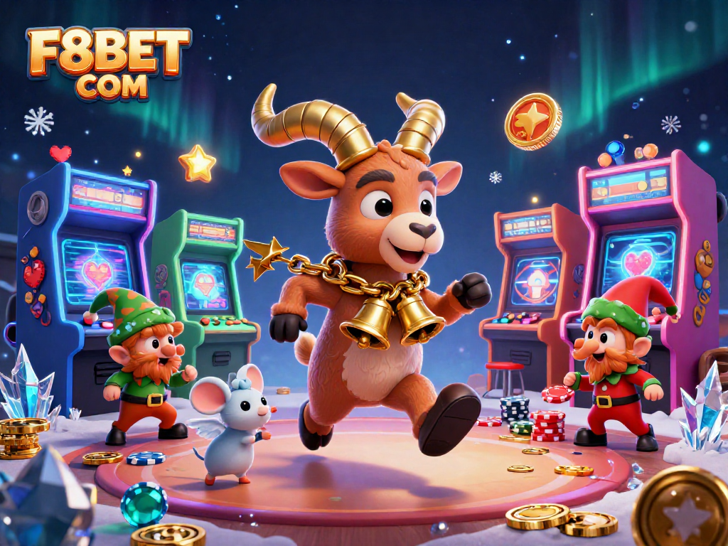 Experience a thrilling adventure at F8BET COM casino with vibrant characters and dynamic gaming elements!