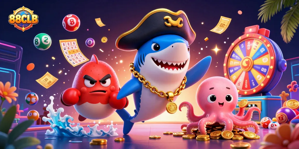 Experience thrilling wins at 88CLB with lively lottery games and colorful vibrant elements.