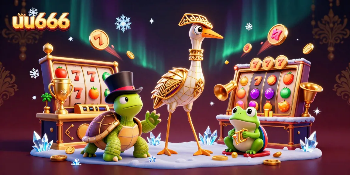 uu666 invites players to spin and win with dazzling slots featuring colorful characters and game elements.