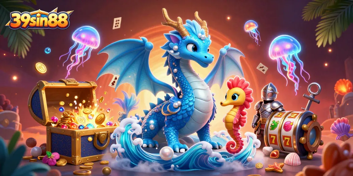 Experience the thrilling luck of the 39sin88 casino scene with vibrant underwater treasures!