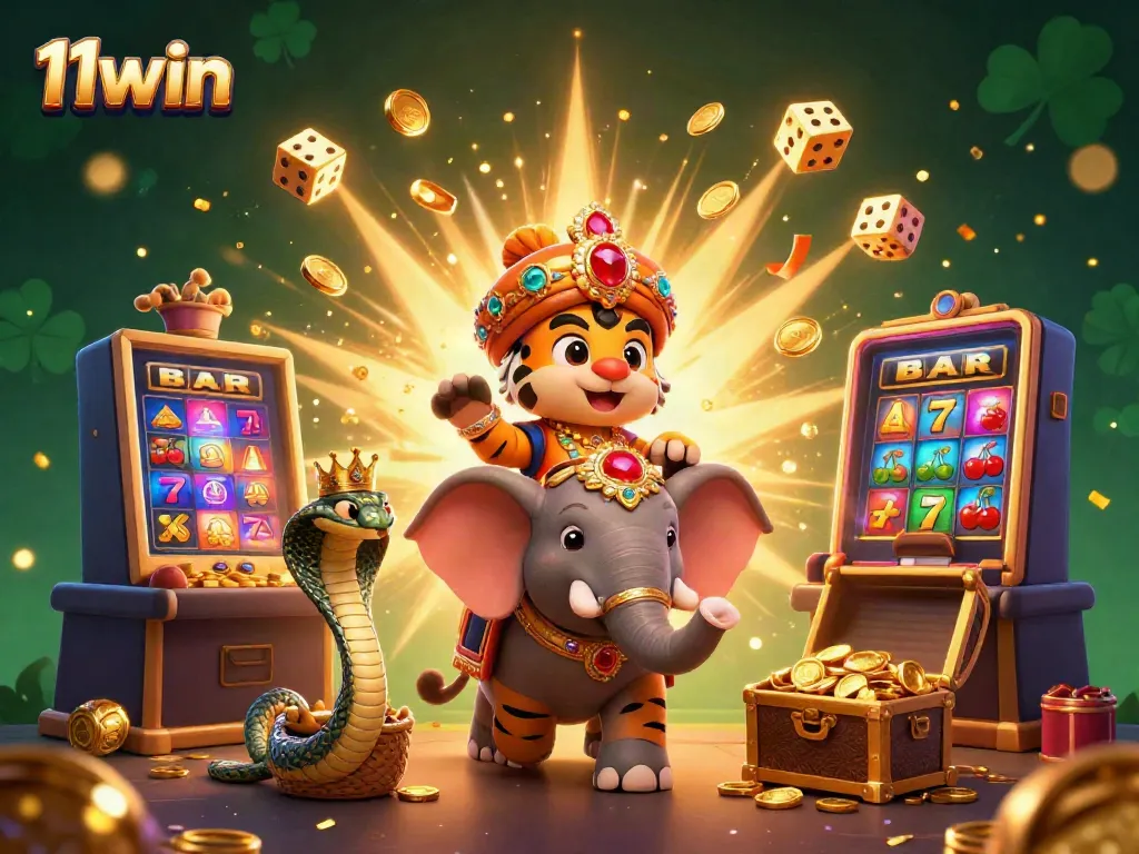 Experience thrilling wins at 11win, capturing the excitement of jackpots and vibrant casino games.