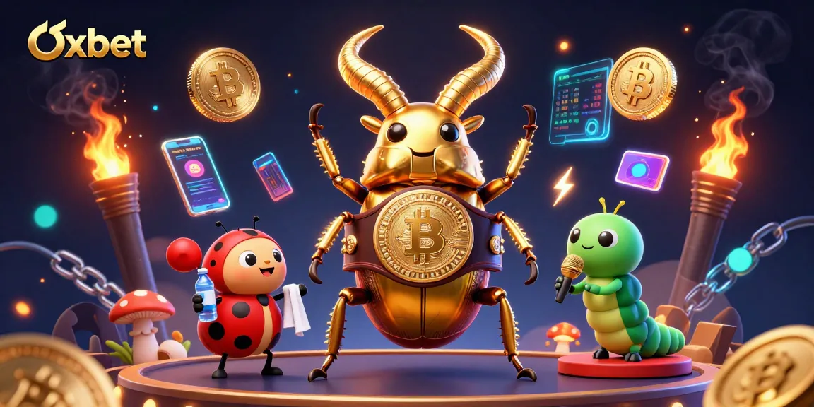 Bet on Oxbet while enjoying thrilling games with a golden beetle in the spotlight.