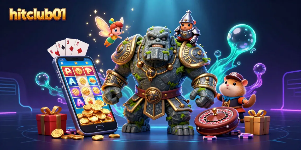 Play interactive games at hitclub01 featuring dynamic characters and casino elements.