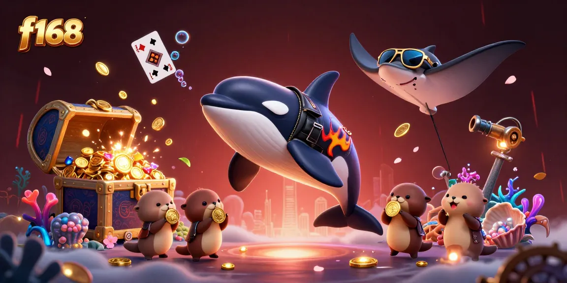 Experience the thrill of f168 casino with vibrant characters and sparkling treasures.