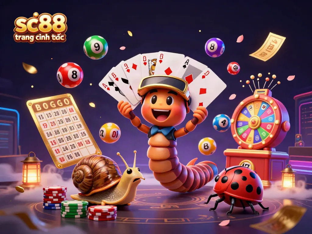 Experience excitement and fun at sc88 trang chính thức with vibrant casino characters in action.
