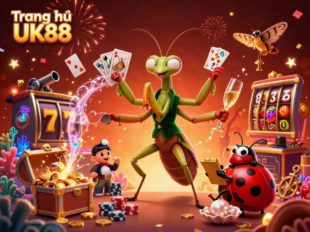 Engage with the vibrant gaming world at Trang chủ UK88 featuring dynamic casino characters and excitement.