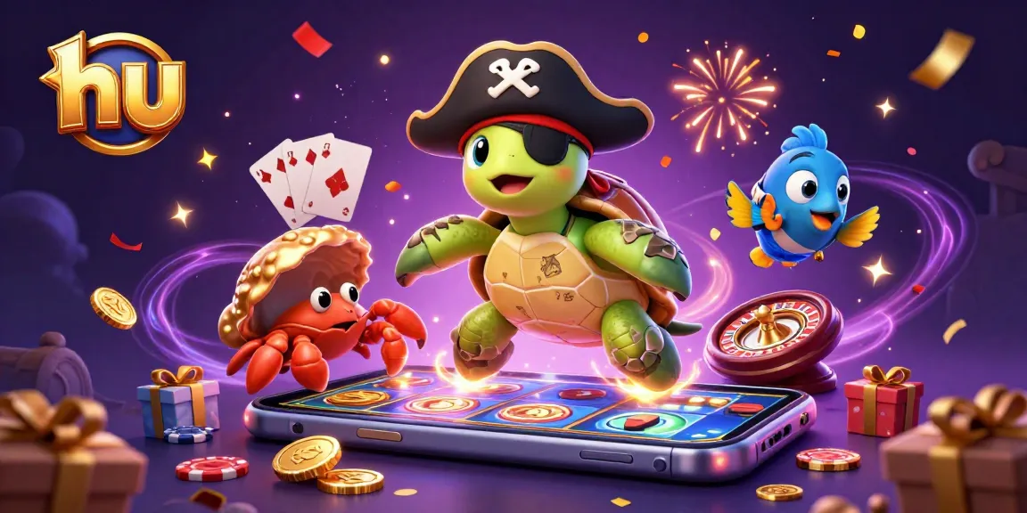 Engage with hu at 79King’s vibrant casino adventure featuring cartoon pirate characters and dynamic gaming elements.