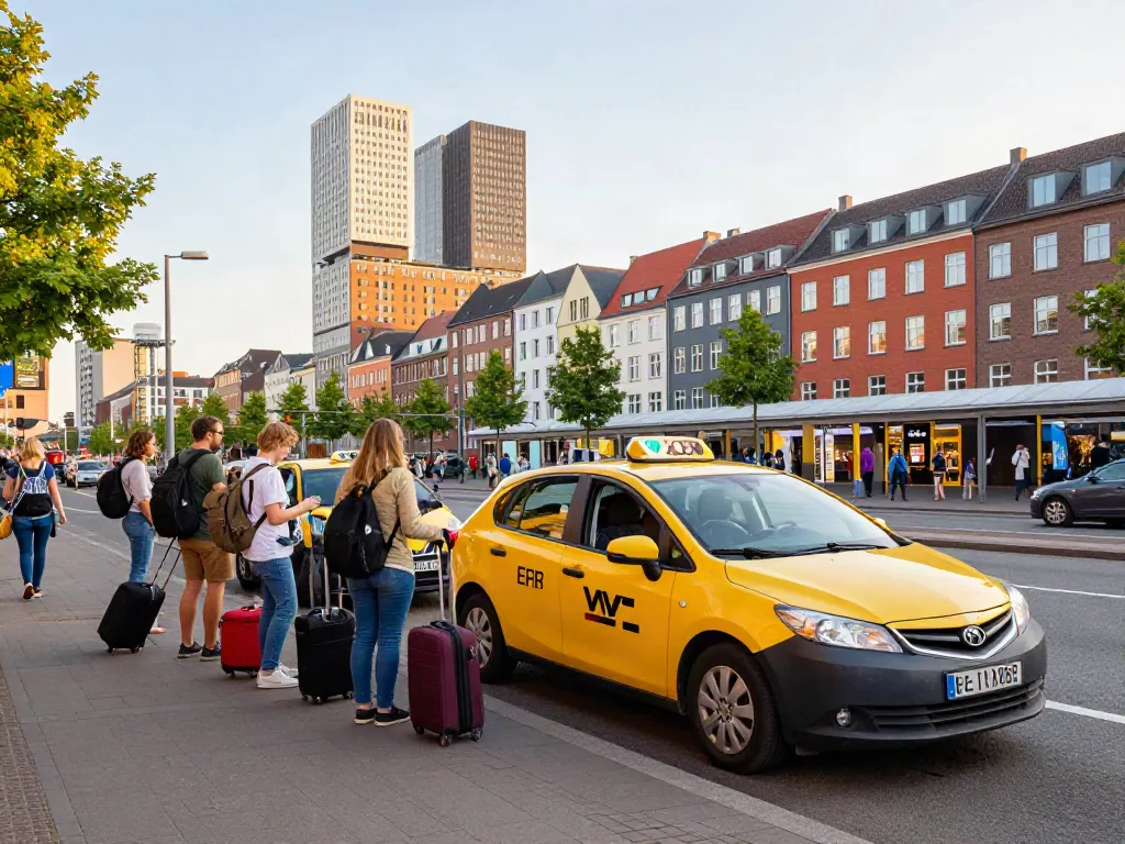 Taxis in Rotterdam bieden voordelige ritten met een vaste prijs voor toeristen.