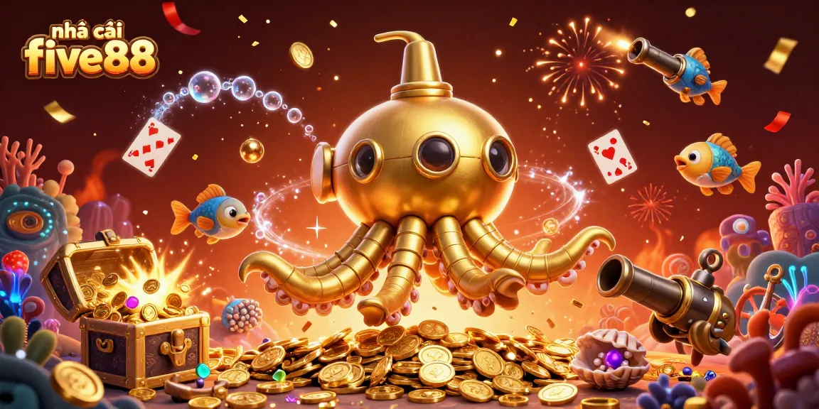 Join the excitement at nhà cái five88 with vibrant casino-themed underwater adventure.