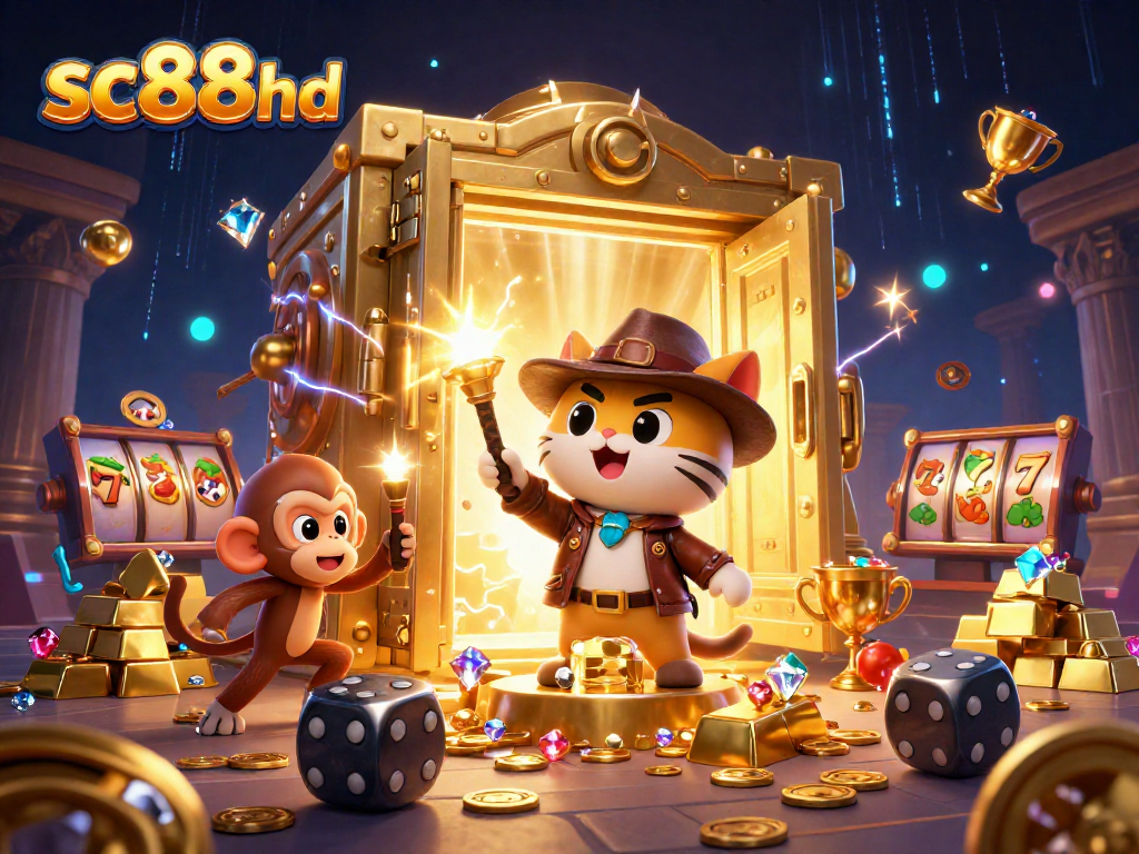 Engage with the sc88hd adventure as a cat archaeologist uncovers casino treasures!