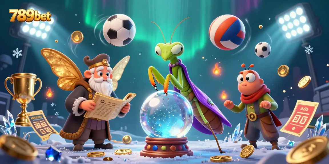 Join the excitement of 789bet with a vibrant illustration of fortune-telling and sports betting fun.