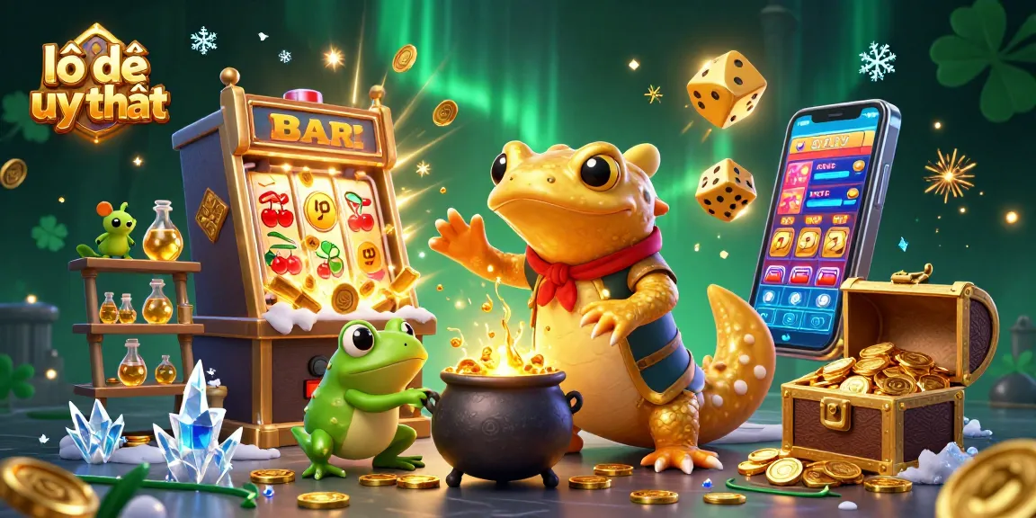 Experience the world of lô đề uy tín with exciting gameplay and golden rewards at this vibrant casino scene.