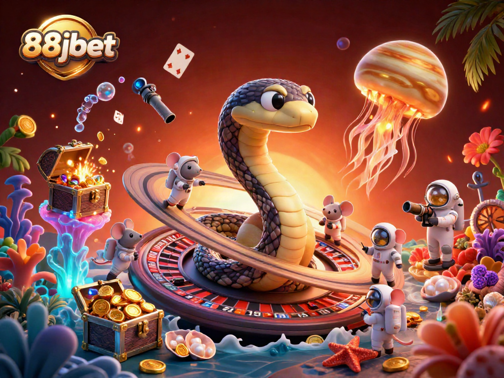 Engage in thrilling adventures with 88jbet as snakes coil around roulette wheels and cosmic deals unfold.
