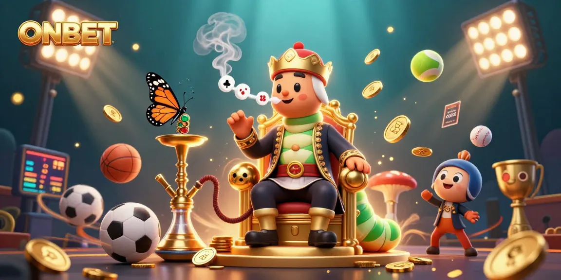 Engage in thrilling gameplay at ONBET with vibrant characters and dynamic sports elements.