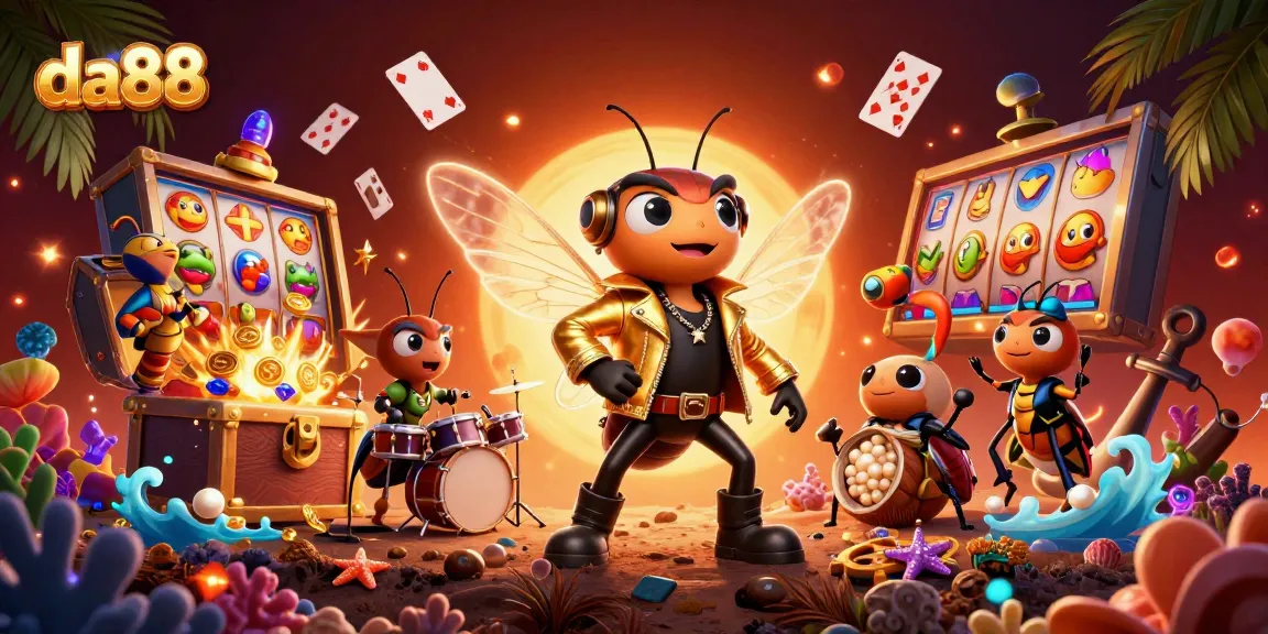 Experience da88 excitement with vibrant casino characters and rich gameplay elements.