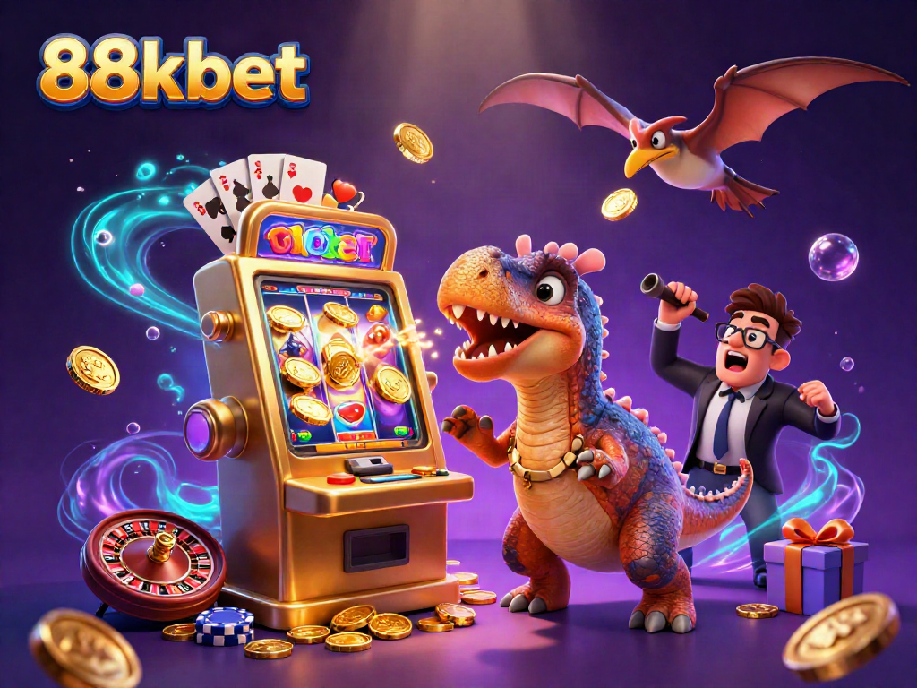 Experience the thrill of 88kbet as a pachycephalosaurus wins a jackpot coins frenzy!