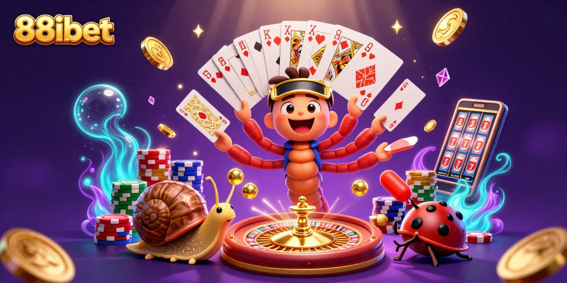 Experience thrilling gaming action with 88ibet's vibrant casino characters in stunning 3D.