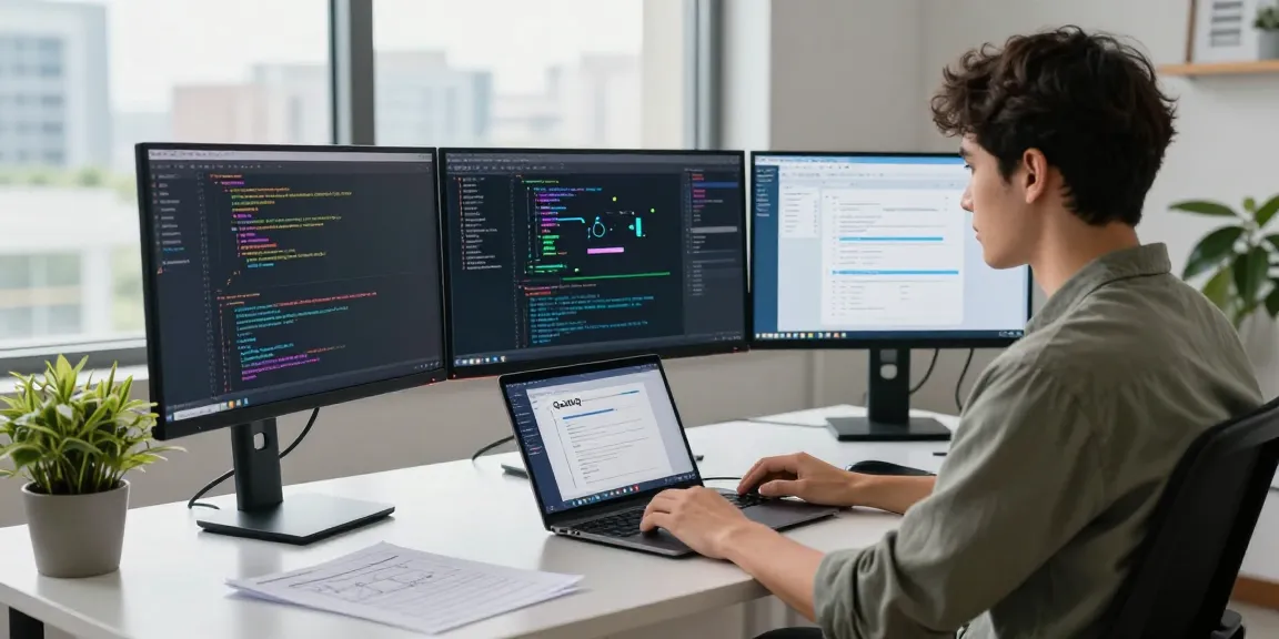 体验安全快速网络的quickq电脑版开发者在现代办公环境中编写代码