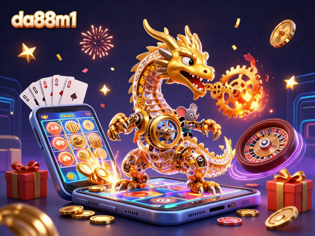 Engage in thrilling gameplay at da88m1 with a colorful slot game experience and dynamic casino elements