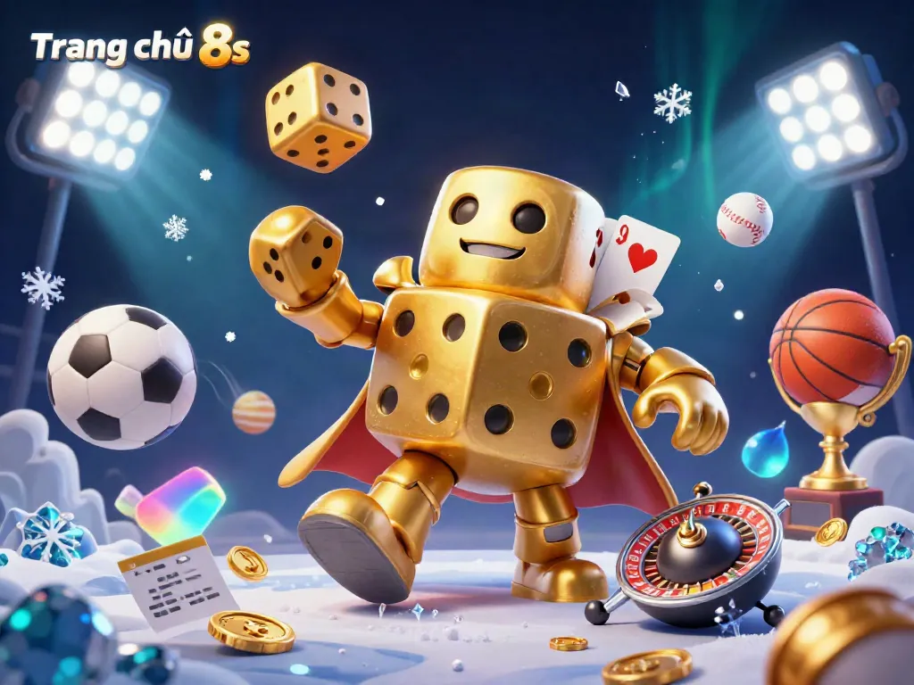 Play exciting games at Trang chủ 8s with golden dice golems and dynamic sports elements.