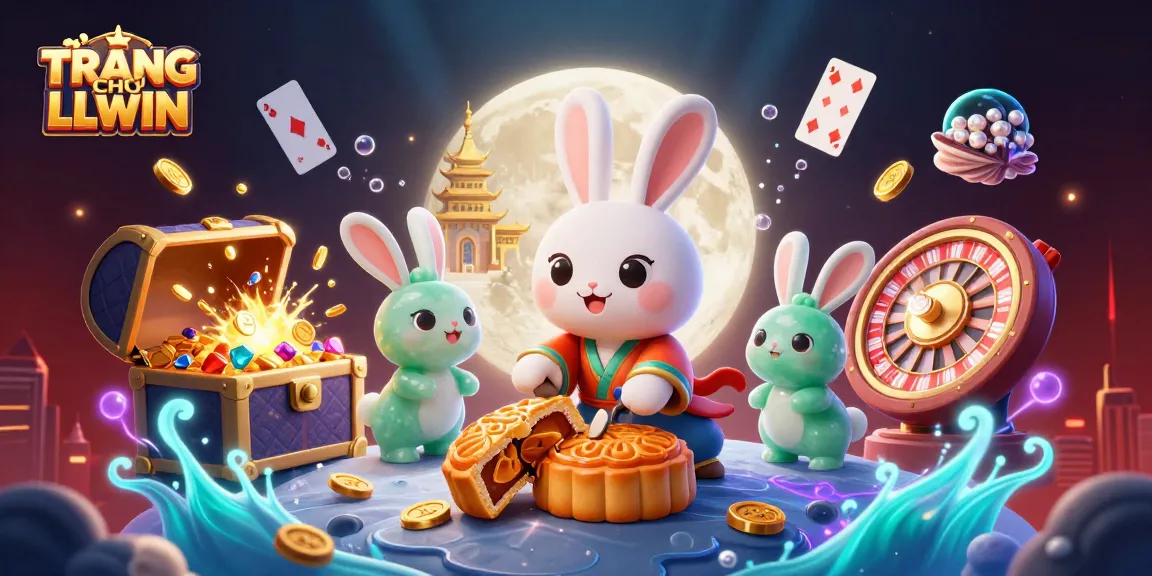 Experience TRANG CHỦ LLWIN with immersive gaming scenes featuring slot reels and poker elements.