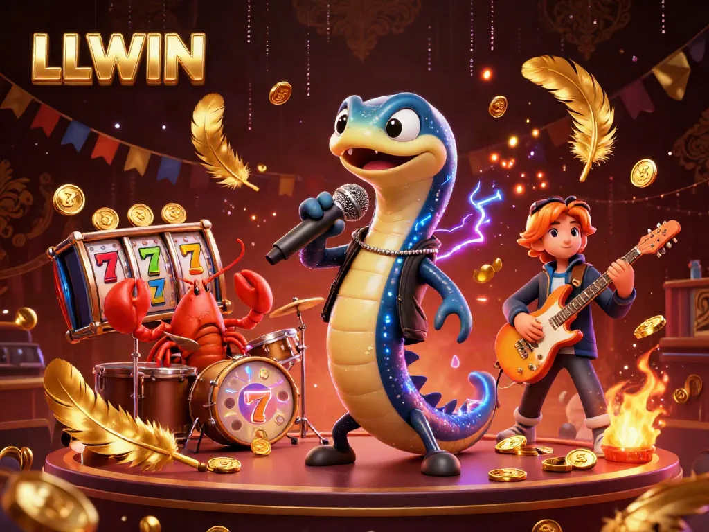 Experience the vibrant energy of LLWIN casino with dynamic underwater performances and exciting gaming elements.