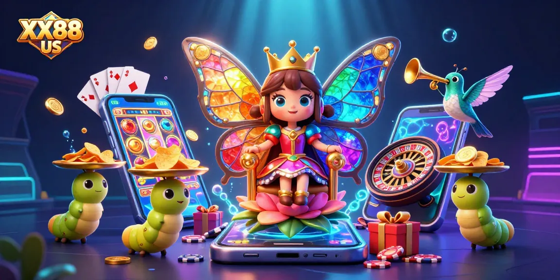Experience thrilling betting adventures with the engaging XX88 US online casino scene filled with vibrant characters.