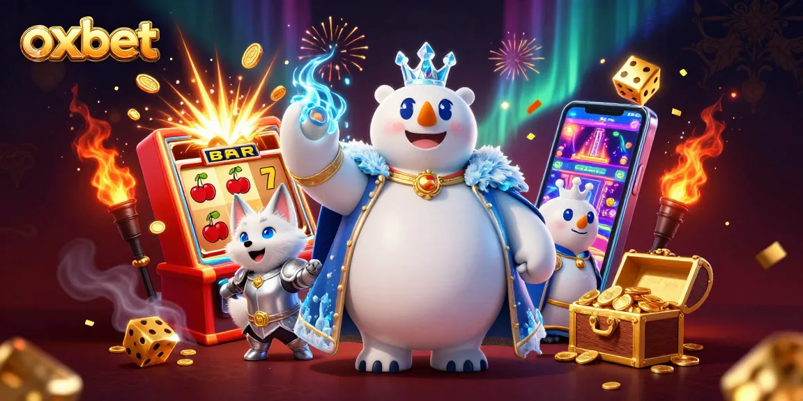 Spin the reels at Oxbet with a jackpot explosion of coins and immersive gaming elements.