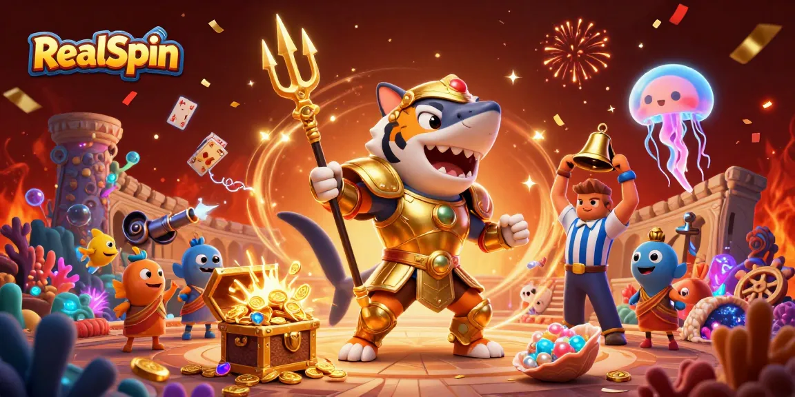 Spelers genieten van het RealSpin casino met kleurrijke gokkasten en spannende live spellen.