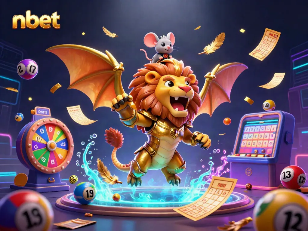 Engage with online gaming through nbet's vibrant casino scene featuring a chimera and fun gameplay elements.