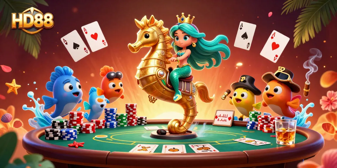 HD88 offers an exciting gaming experience with vibrant characters and a dynamic casino scene.