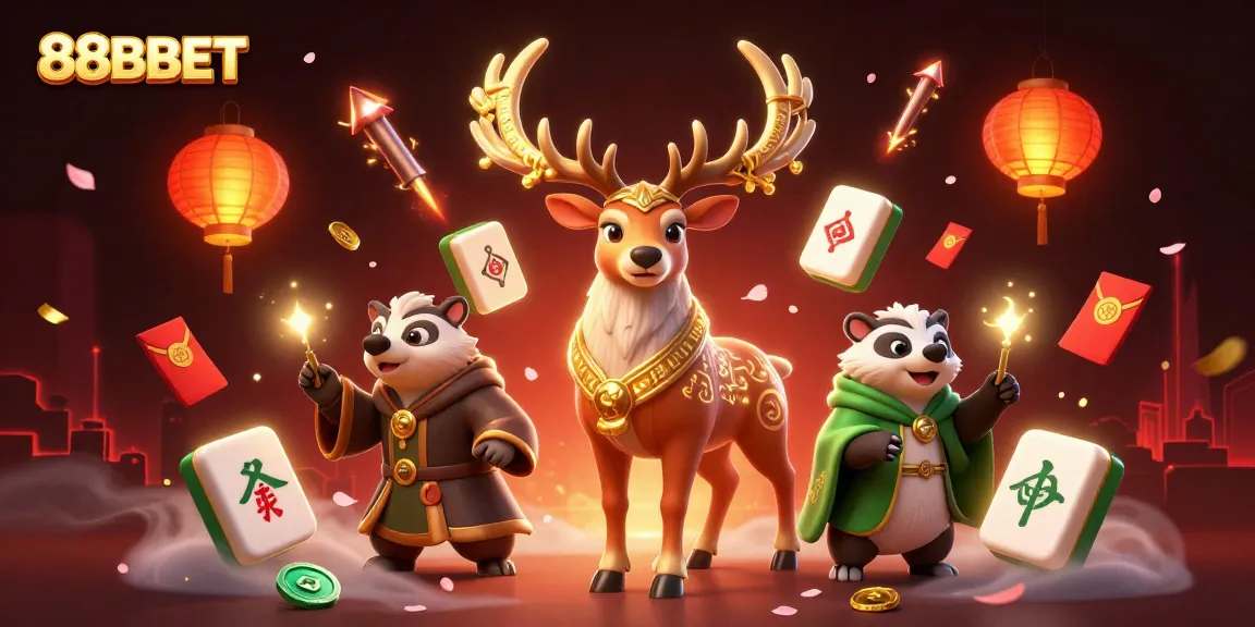 Experience the vibrant gaming atmosphere of 88BBET with captivating characters and elements.
