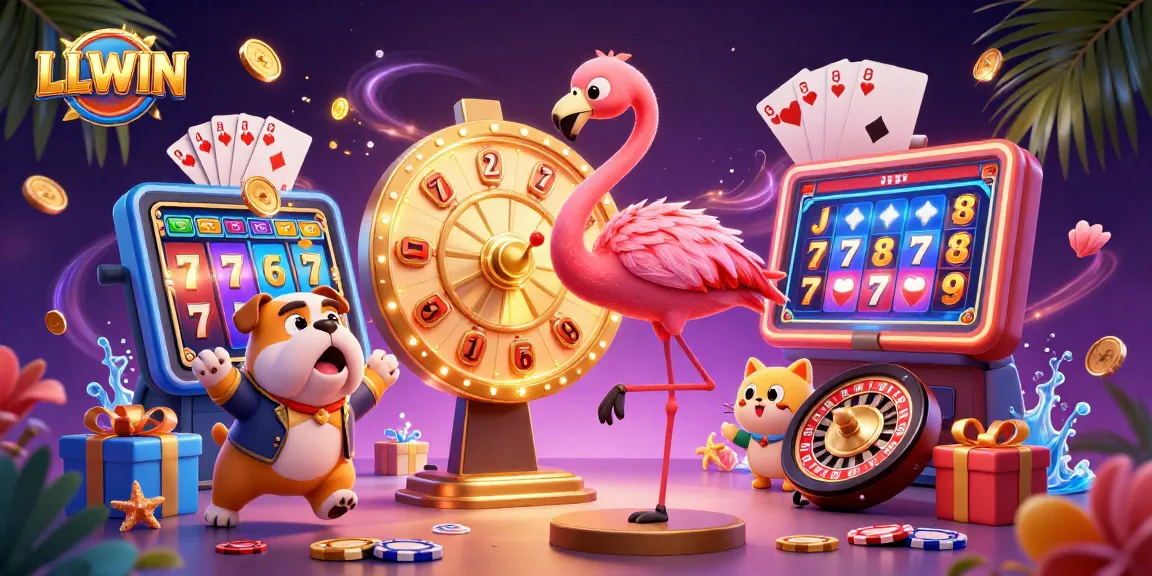 Experience thrilling jackpots and vibrant slots with LLWIN's exciting atmosphere